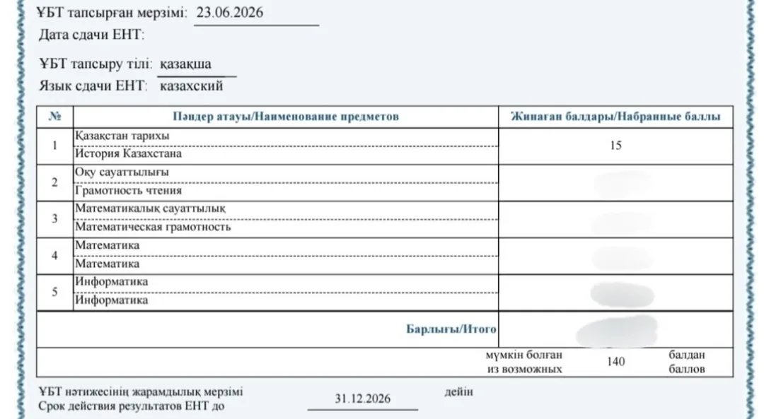 Отзыв об приложении Tezzy для подготовки к ЕНТ — №16